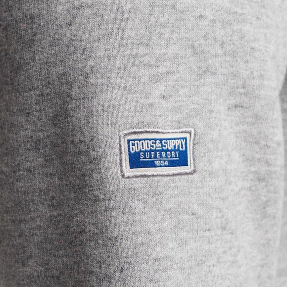 Superdry Mens Vintage Logo AC Hood Pullover Overhead Hoody Long Sleeve Grey Sz M - Picture 5 of 6